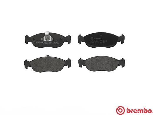 A.B.S. P 61 051 BREMBO Bremsbelagsatz, Scheibenbremse
